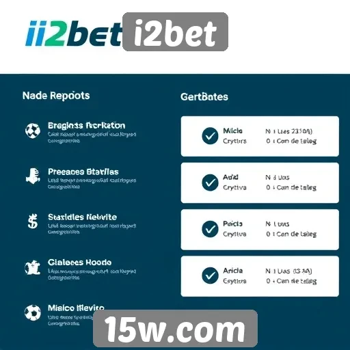 Análise das funcionalidades do site i2bet